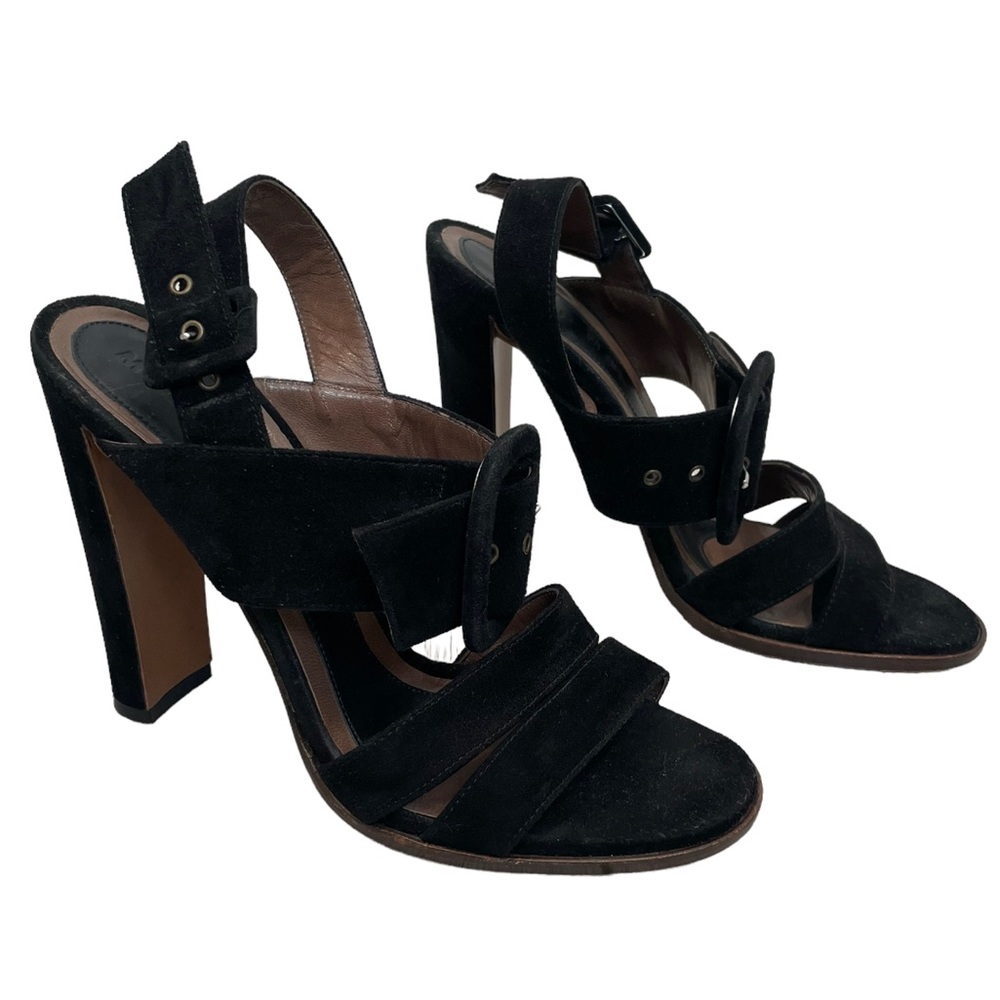 Marni Suede Leather Heels